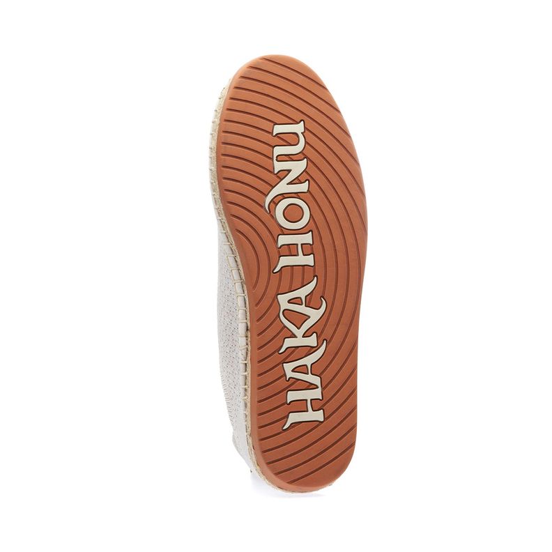 Alpargata Unisex Marea Baja Beige Haka Honu-4