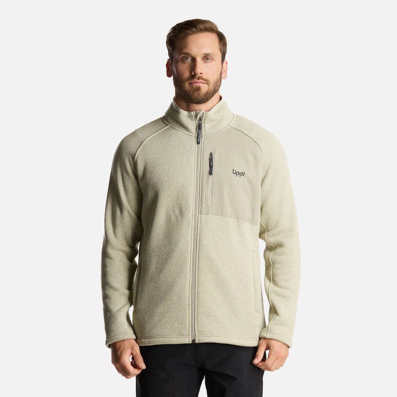 Chaqueta Hombre Coronado Blend-Pro Jacket Melange Verde Grisaceo Lippi-1