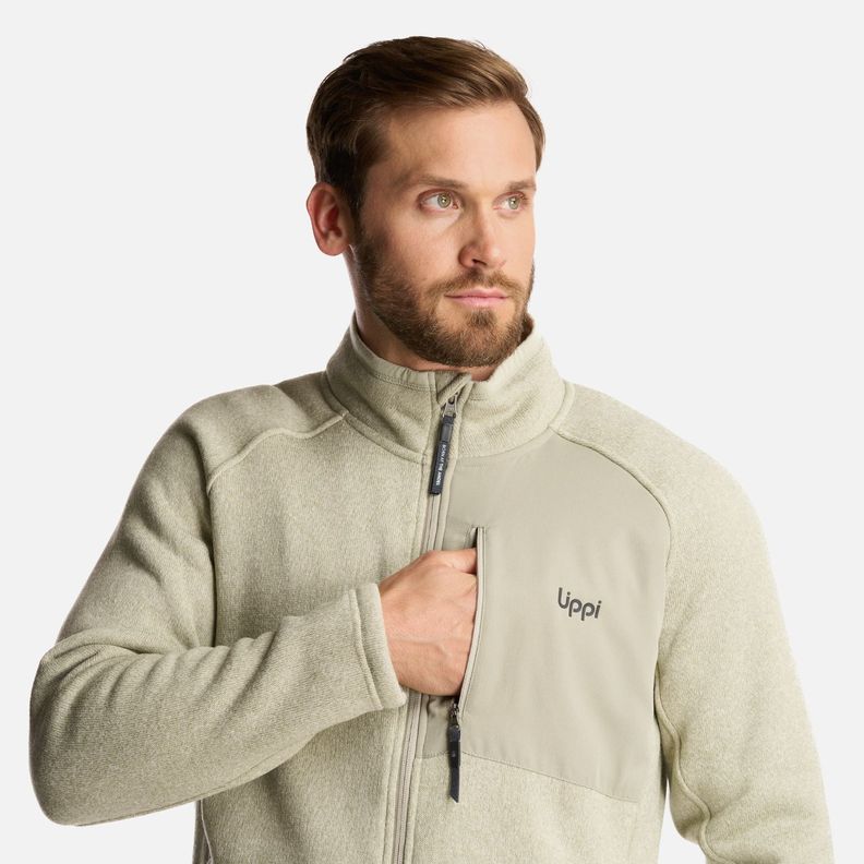 Chaqueta Hombre Coronado Blend-Pro Jacket Melange Verde Grisaceo Lippi-4