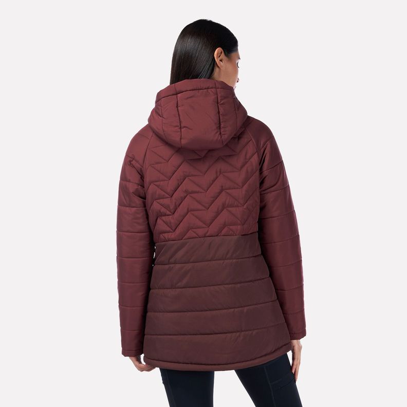 Chaqueta Mujer Sin-etica Burdeo Haka Honu I22-2