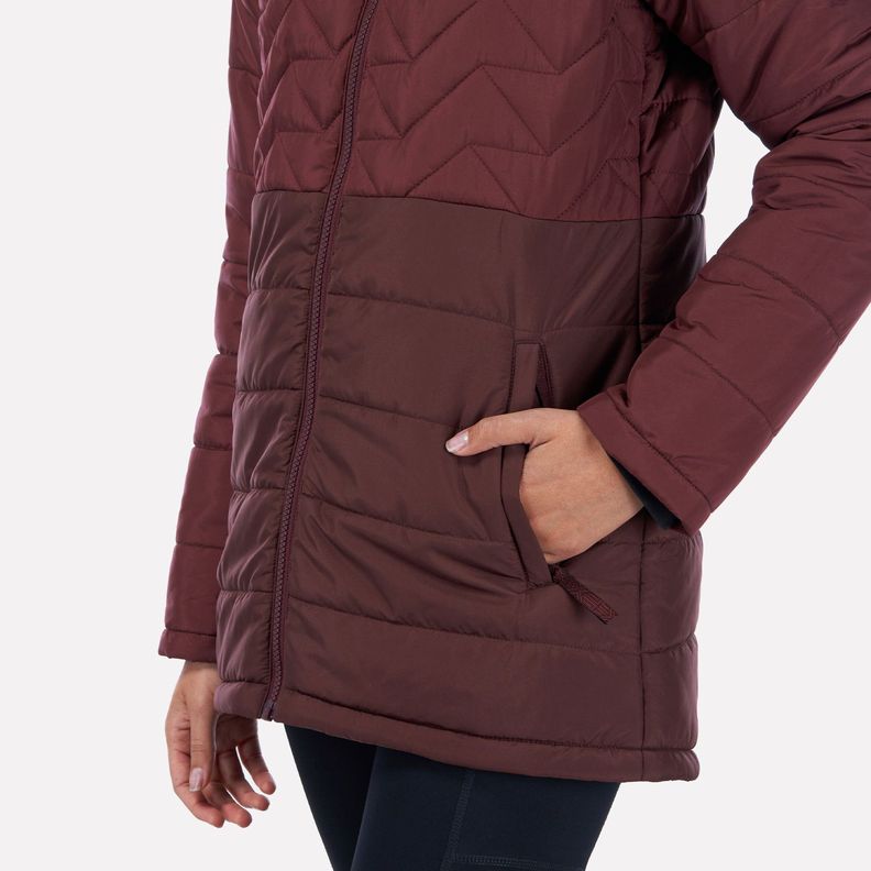 Chaqueta Mujer Sin-etica Burdeo Haka Honu I22-4