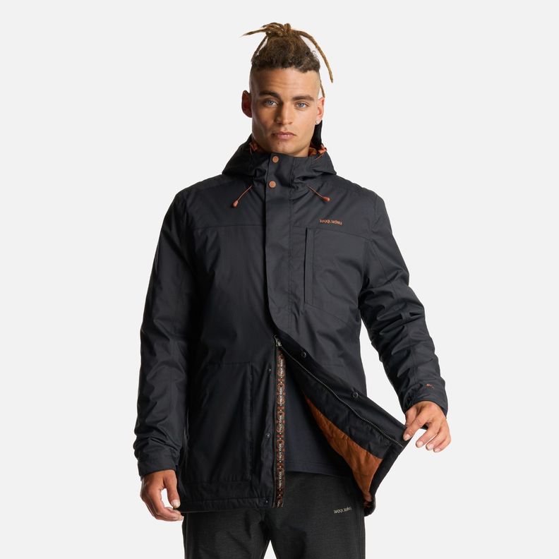 Chaqueta Hombre Terranova Negro Haka Honu-6