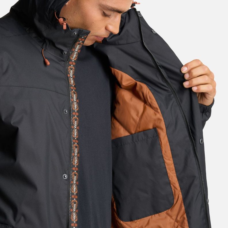 Chaqueta Hombre Terranova Negro Haka Honu-7