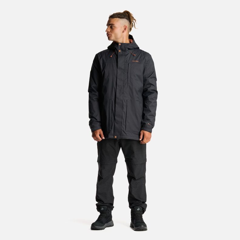 Chaqueta Hombre Terranova Negro Haka Honu-8