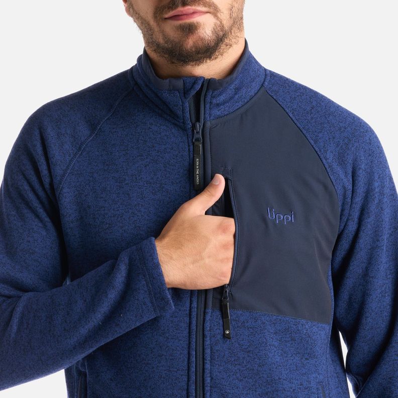 Polar Hombre Coronado BlendPro Melange Azul Marino Lippi I25-3
