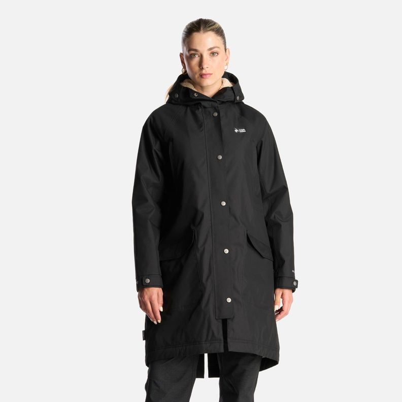 Chaqueta Mujer Yak Negro Haka Honu I24-1