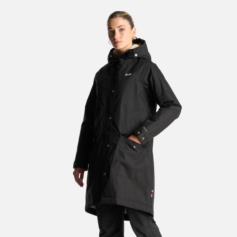 Chaqueta Mujer Yak Negro Haka Honu I24-2