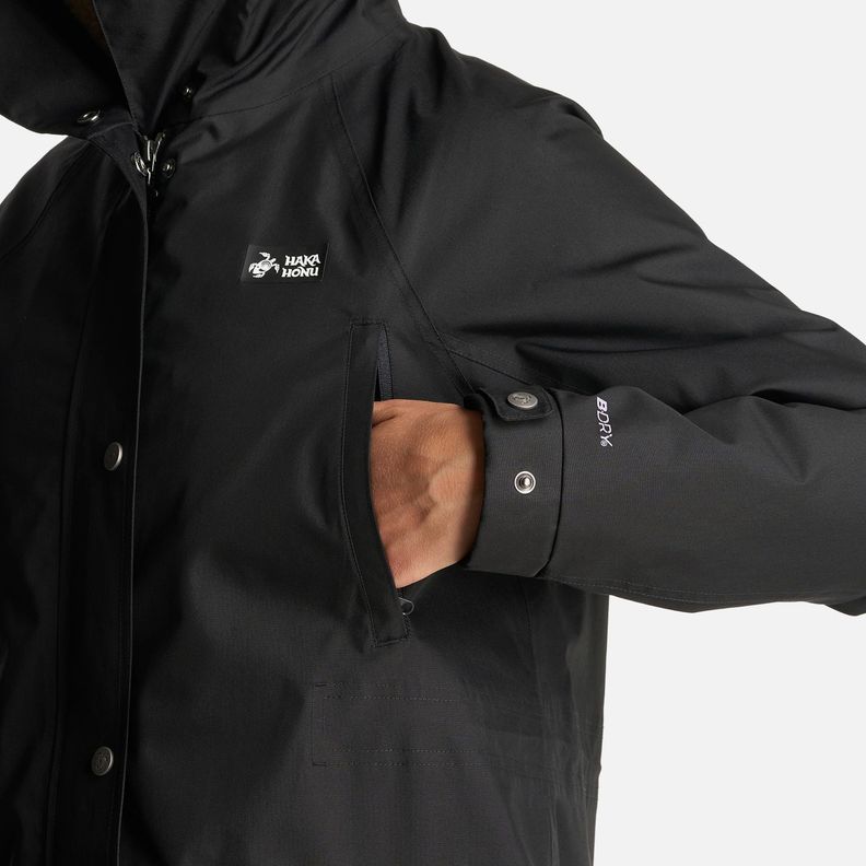Chaqueta Mujer Yak Negro Haka Honu I24-6