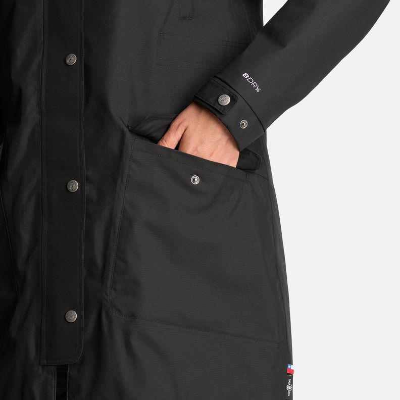 Chaqueta Mujer Yak Negro Haka Honu I24-7