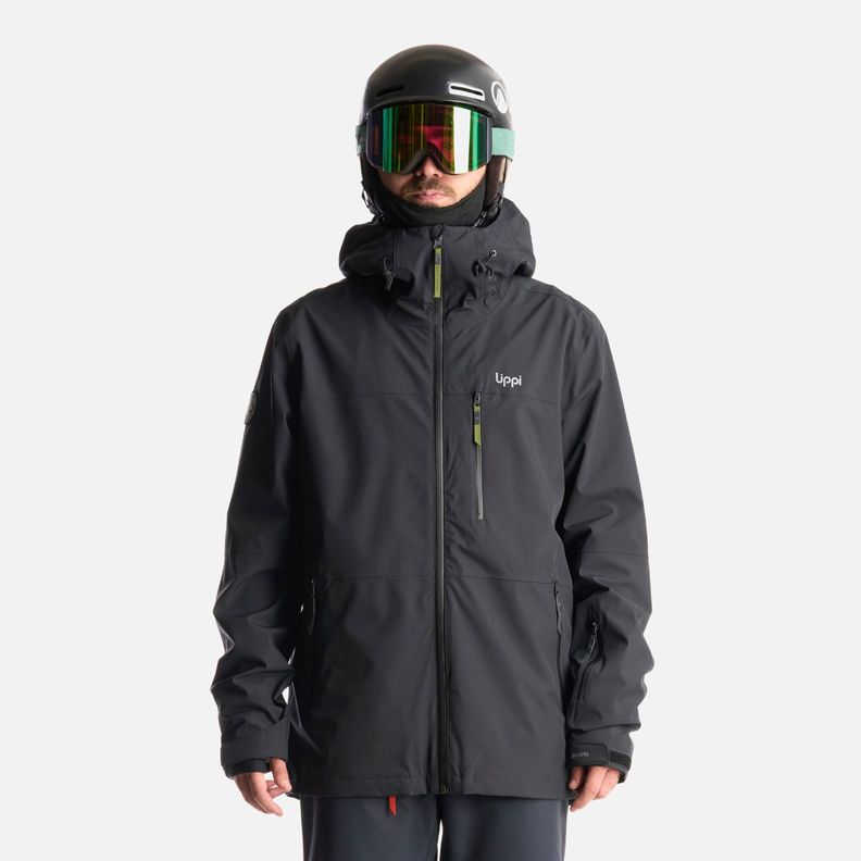 Chaqueta Hombre Sierra Nevada B-Dry Light Hoody Jacket Negro Lippi I24-1