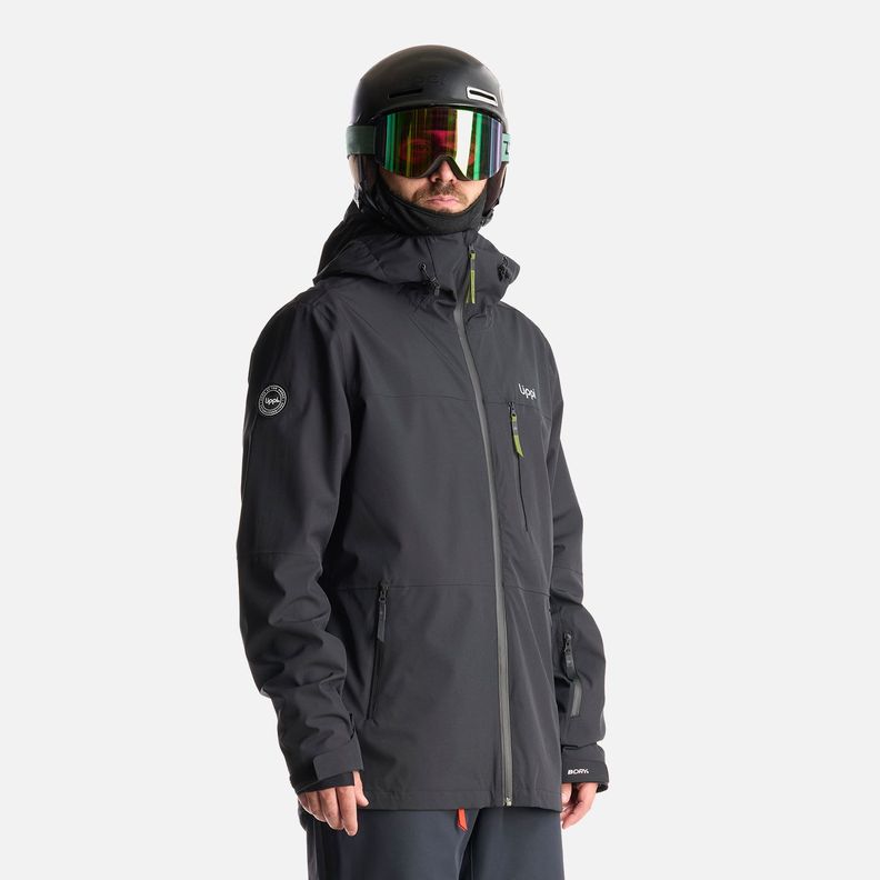 Chaqueta Hombre Sierra Nevada B-Dry Light Hoody Jacket Negro Lippi I24-2