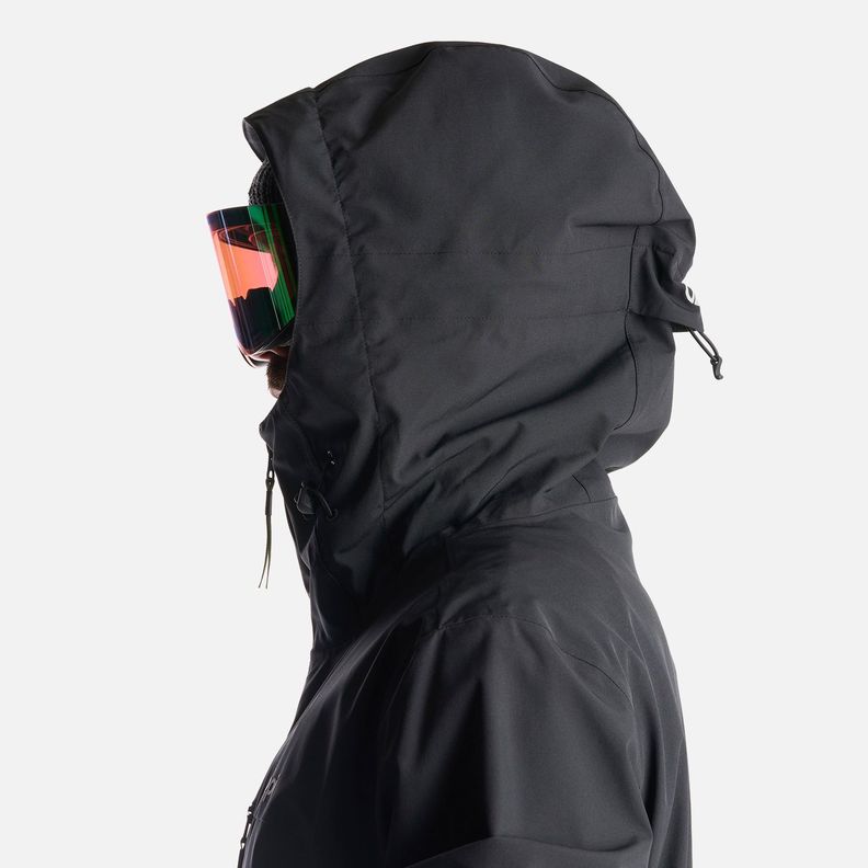 Chaqueta Hombre Sierra Nevada B-Dry Light Hoody Jacket Negro Lippi I24-5