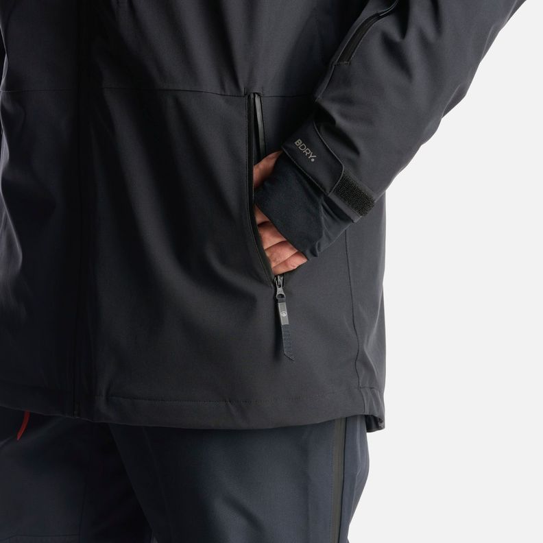 Chaqueta Hombre Sierra Nevada B-Dry Light Hoody Jacket Negro Lippi I24-9