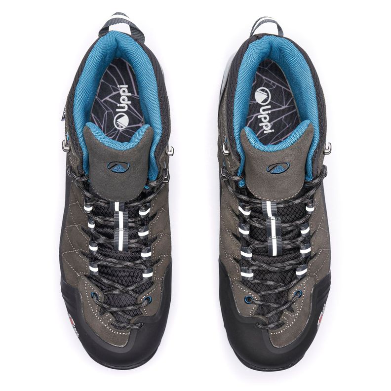 Botín Hombre Bravo Mid Gris Azul Lippi-5
