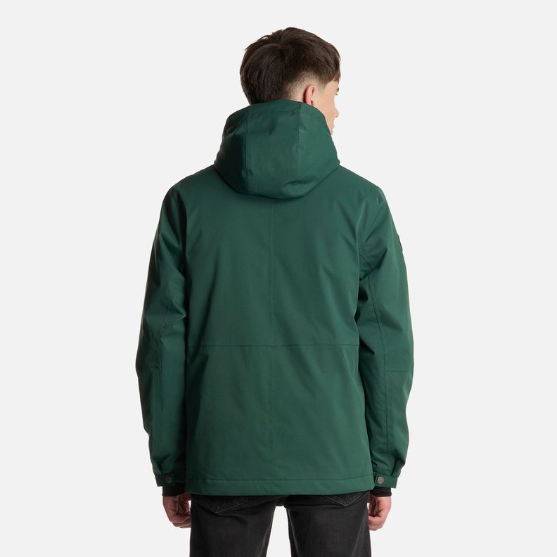 Chaqueta Teen Boy Roble B-Dry Hoody Verde Botella Lippi I25-2