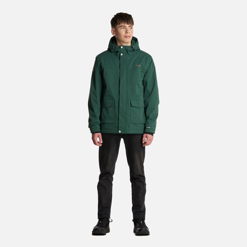 Chaqueta Teen Boy Roble B-Dry Hoody Verde Botella Lippi I25-6