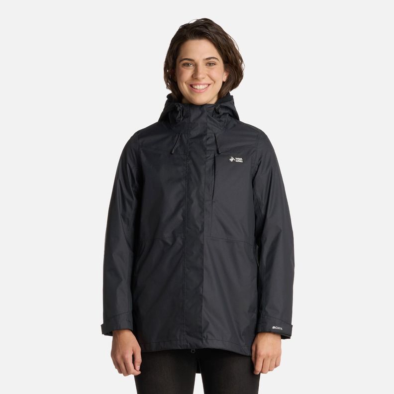 Chaqueta Mujer Corteza Negro Haka Honu I25-1