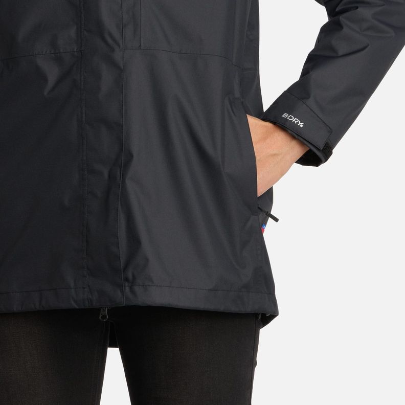 Chaqueta Mujer Corteza Negro Haka Honu I25-5