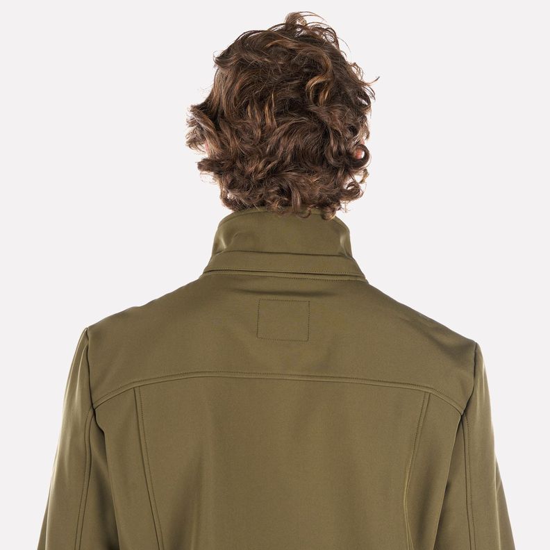 Chaqueta Hombre Macaya Softshell Hoody Jacket Oliva Oscuro Lippi-6