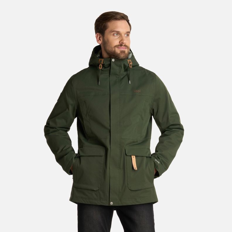Chaqueta Hombre DayBreak B-Dry Verde Militar Lippi I25-0