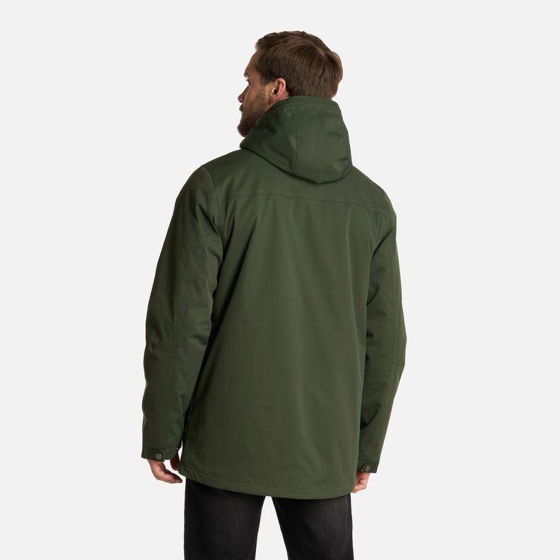 Chaqueta Hombre DayBreak B-Dry Verde Militar Lippi I25-2