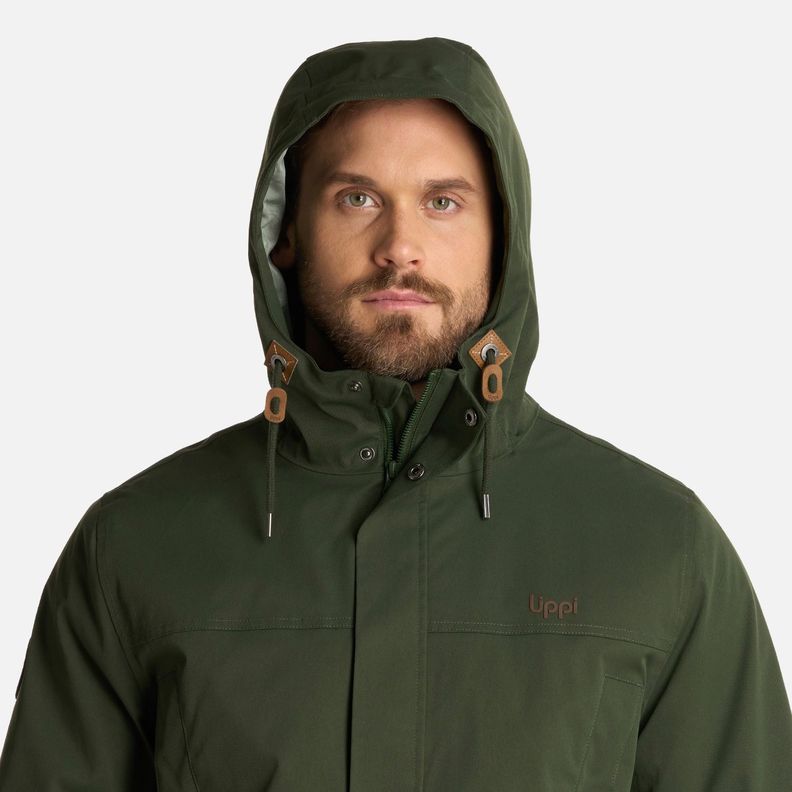 Chaqueta Hombre DayBreak B-Dry Verde Militar Lippi I25-3