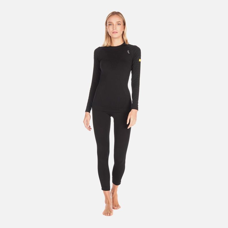 Primera Capa Mujer Skintec 2000 Seamless Bottom Negro Lippi I23-9
