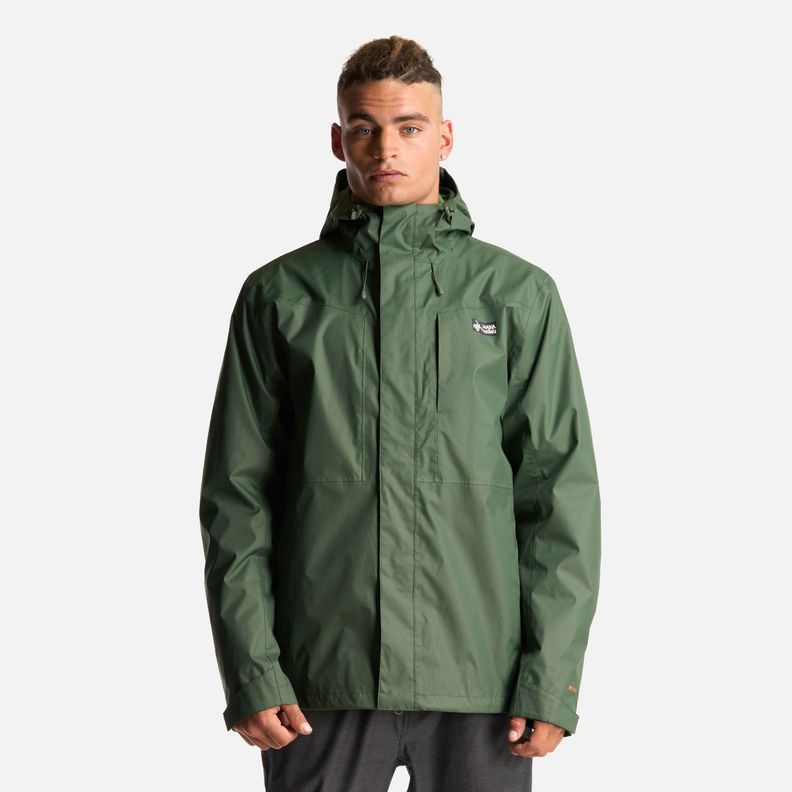 Chaqueta Hombre Corteza Verde Militar Haka Honu-1