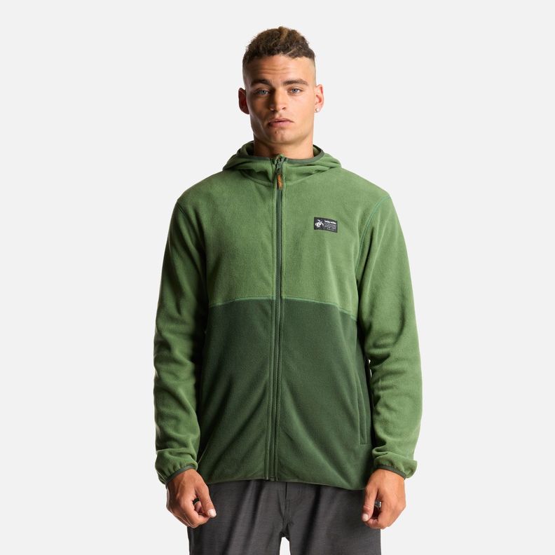 Chaqueta Hombre Corteza Verde Militar Haka Honu-2