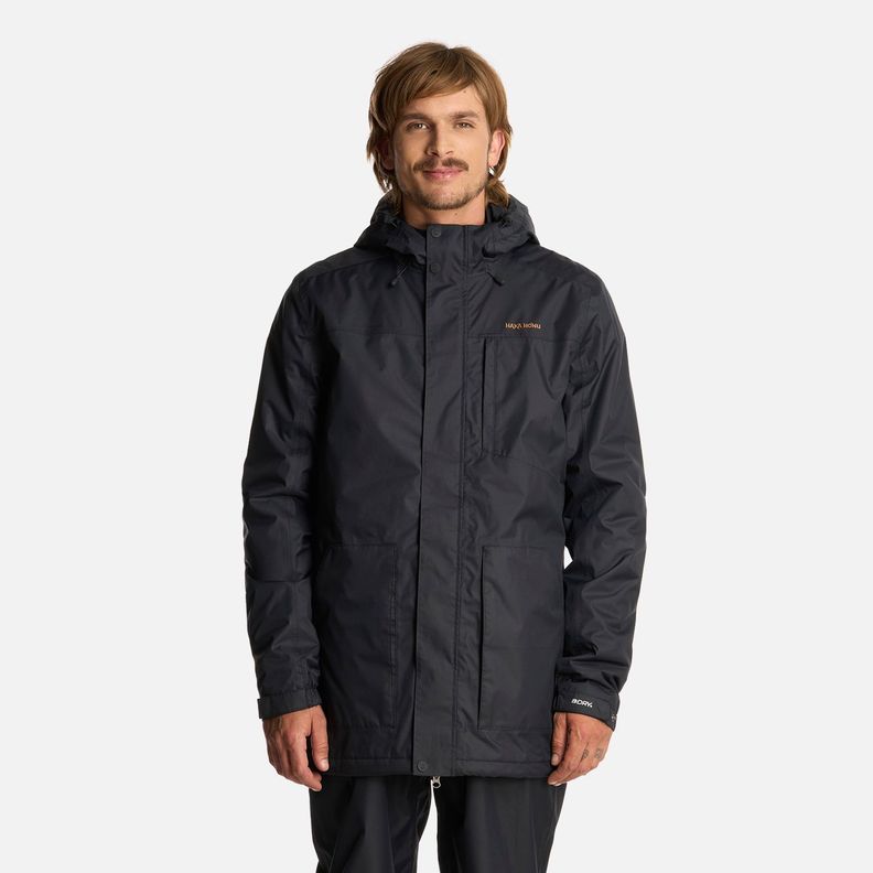 Chaqueta Hombre Terranova Negro Haka Honu I25-0