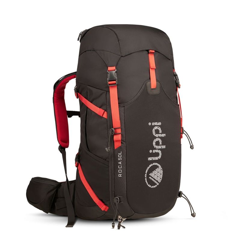 Mochila Unisex Roca 50 Backpack Negro Lippi V20-0