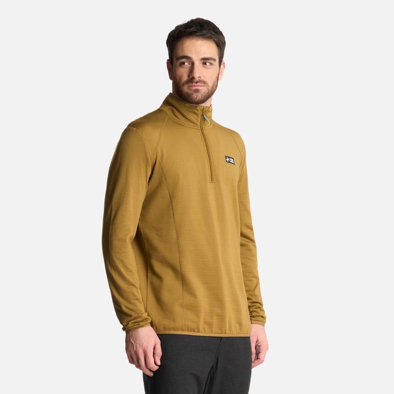 Polerón Hombre Taina Mostaza Oscuro Haka Honu V25-1