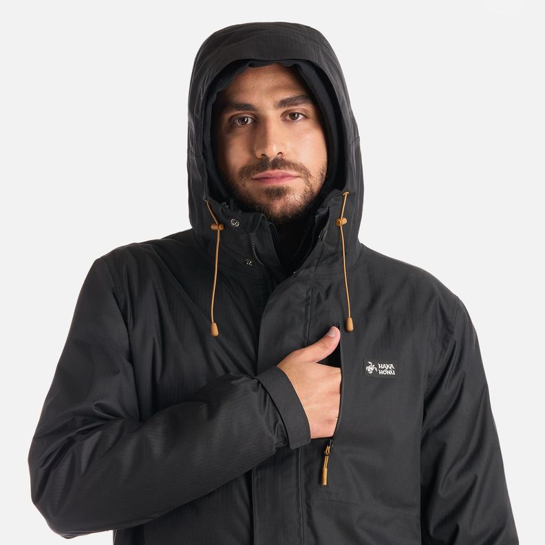 Chaqueta Hombre Perro Guapo Pro Negro Haka Honu I25-4