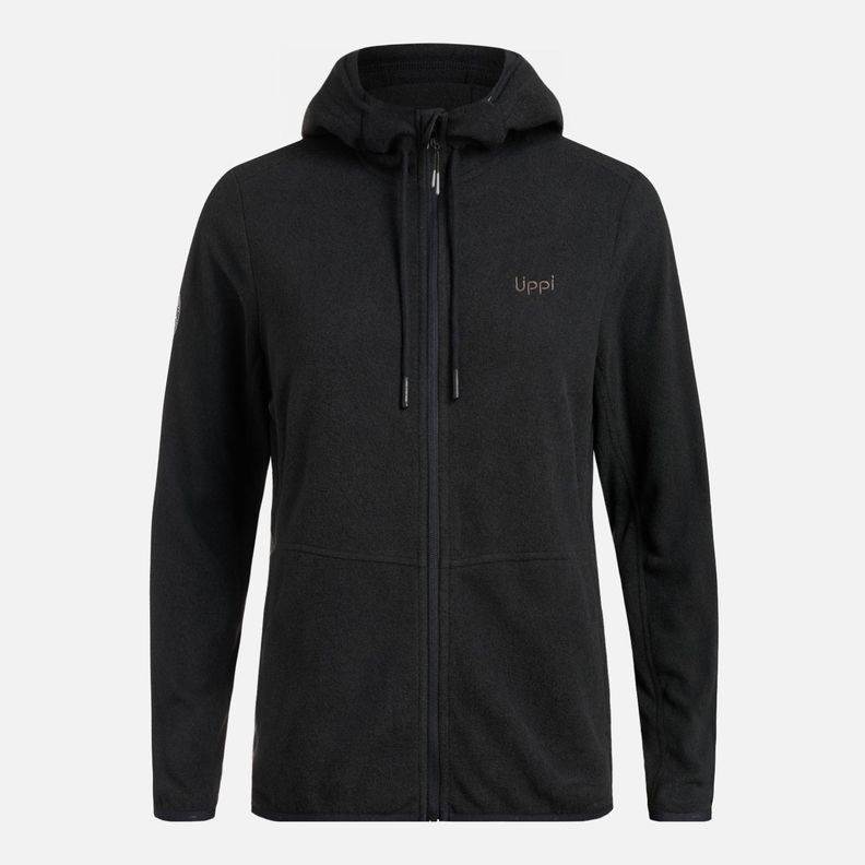 Polar Mujer Stripes Nano-F Full Zip Hoody Negro Lippi I25-6