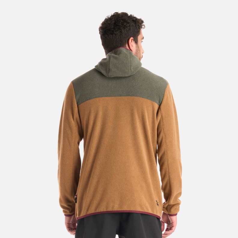 Polerón Hombre Tokerau Hoody Mostaza Haka Honu I25-2
