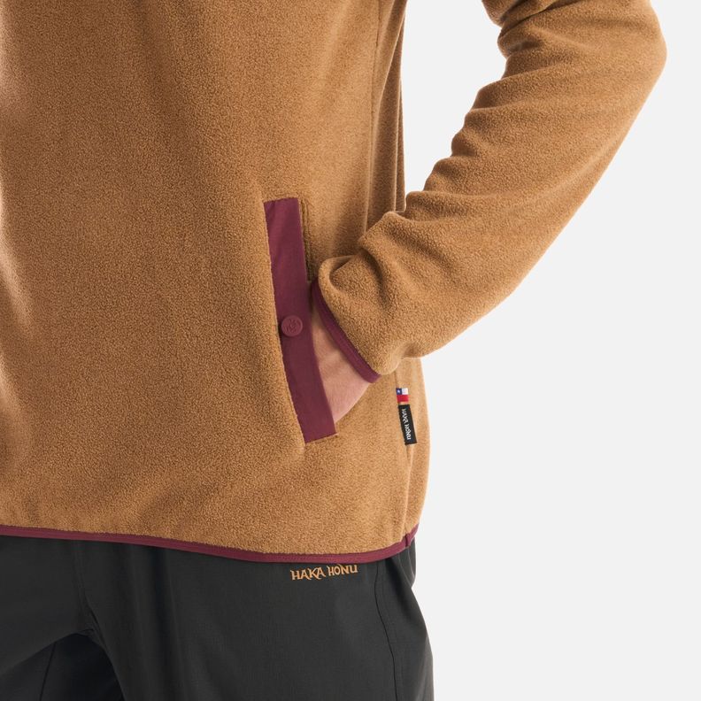Polerón Hombre Tokerau Hoody Mostaza Haka Honu I25-4