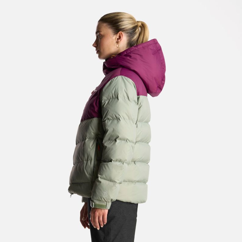 Chaqueta Mujer Campo Base Verde Claro Haka Honu-3