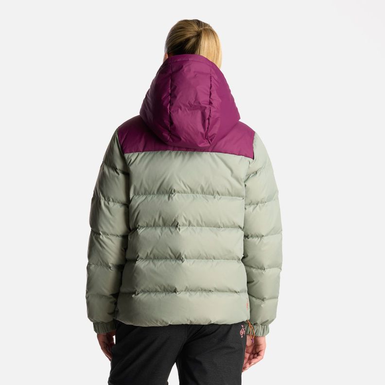 Chaqueta Mujer Campo Base Verde Claro Haka Honu-4