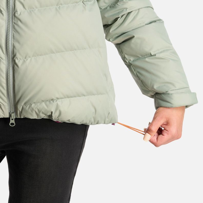 Chaqueta Mujer Campo Base Verde Claro Haka Honu-8