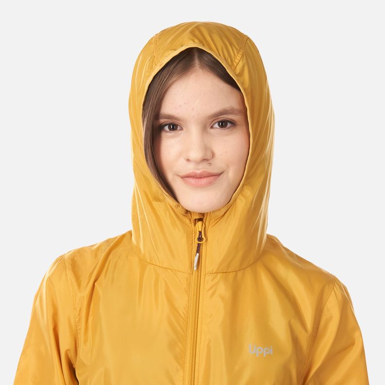 Chaqueta Teen Girl Nightfall WindBreaker Hoody Jacket Mostaza Lippi-3