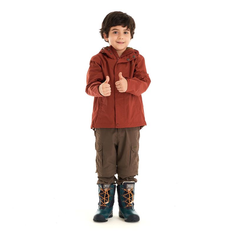 Chaqueta Niño Blizzard B-Dry Hoody Jacket Terracota Lippi-8