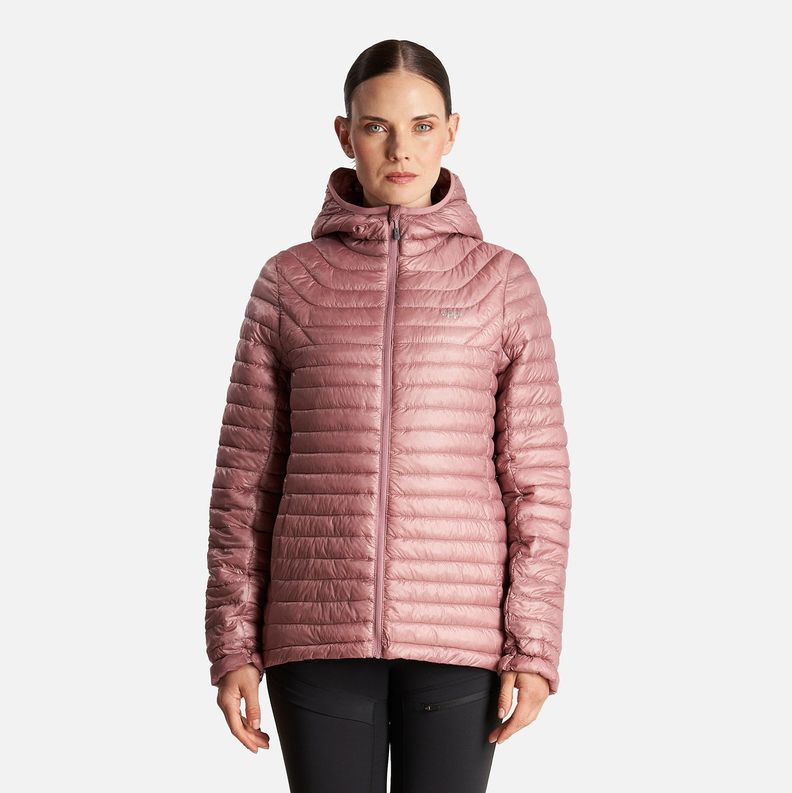 Chaquetas Mujer Ten-D SteamPro Hoody Jacket Palo rosa Lippi-1