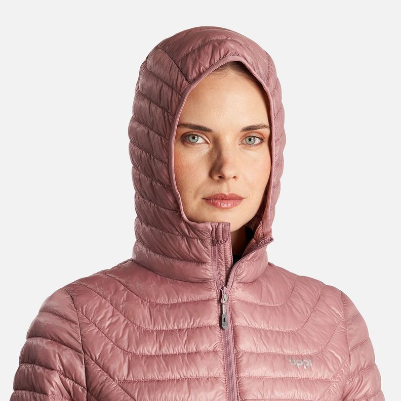 Chaquetas Mujer Ten-D SteamPro Hoody Jacket Palo rosa Lippi-4