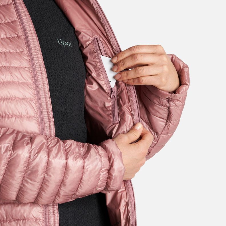 Chaquetas Mujer Ten-D SteamPro Hoody Jacket Palo rosa Lippi-5