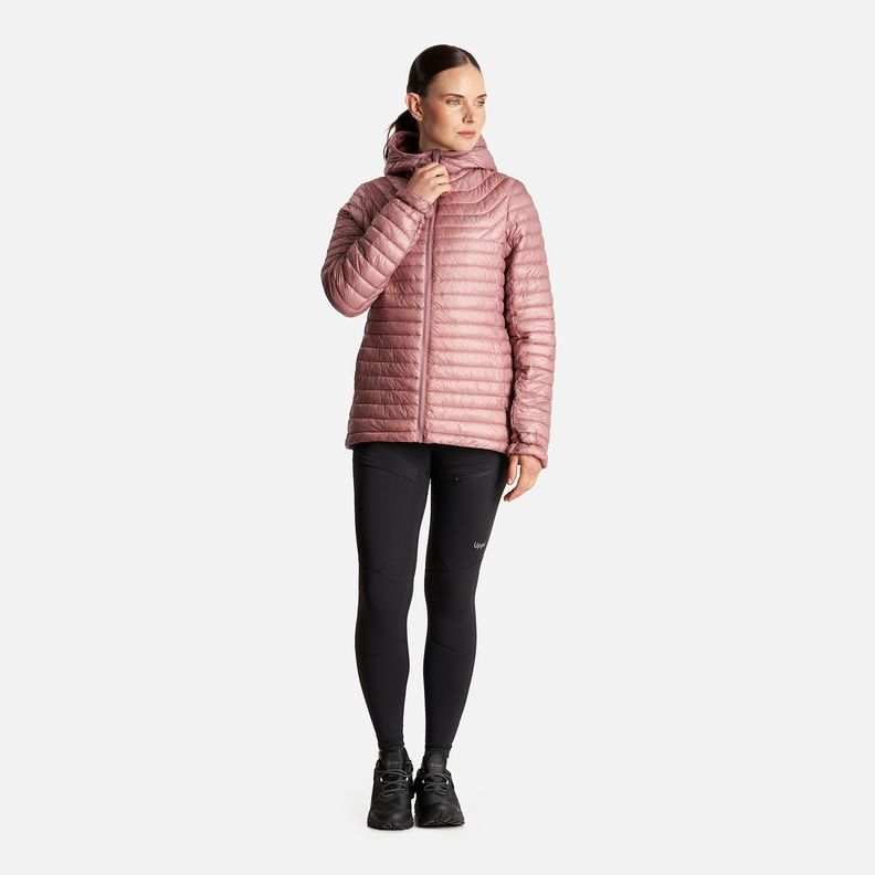 Chaquetas Mujer Ten-D SteamPro Hoody Jacket Palo rosa Lippi-8