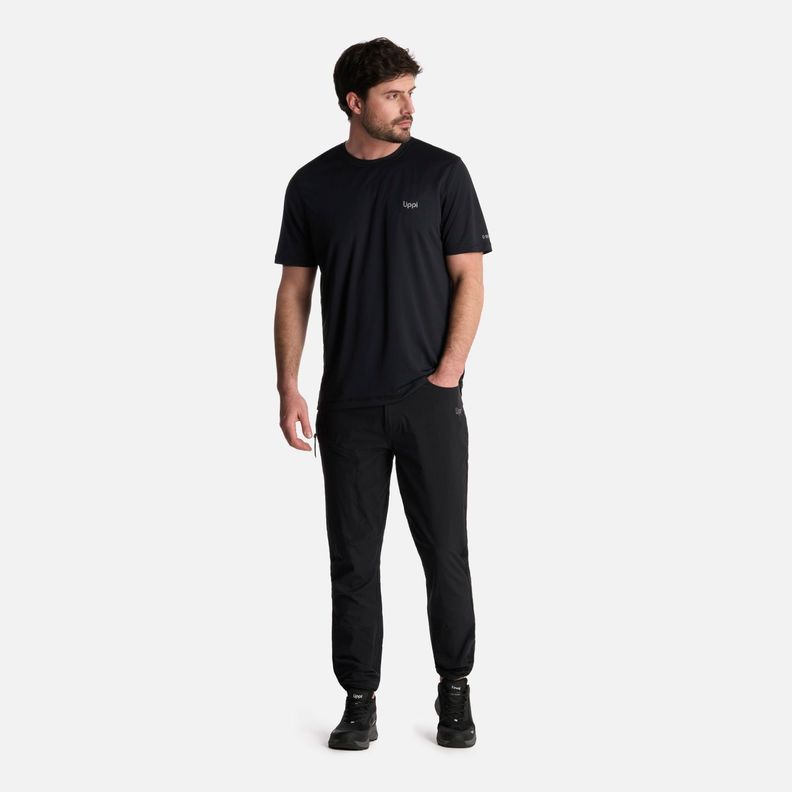 Pantalón Hombre Lennox Q-Dry Slim Fit Pants Negro Lippi V25-7
