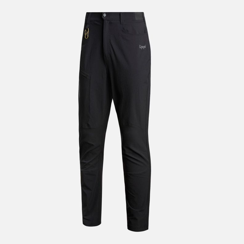 Pantalón Hombre Lennox Q-Dry Slim Fit Pants Negro Lippi V25-8