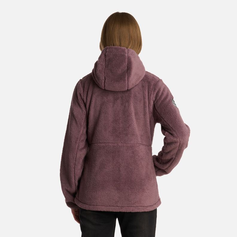 Polar Mujer Bear Shaggy-Pro Hoody Jacket Morado Lippi I25-2