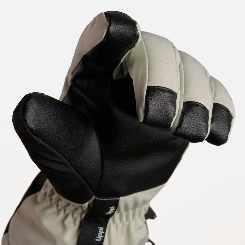 Guante Unisex Snow Day B-Dry Glove Verde Grisaceo Lippi-2