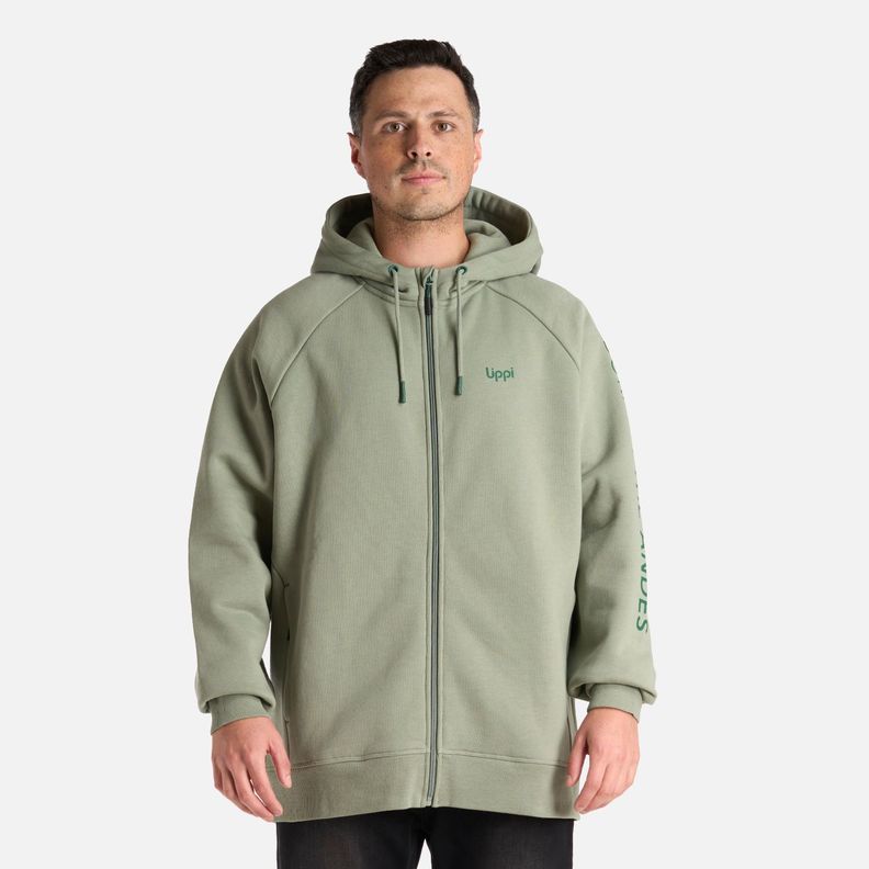 Polerón Hombre Heavy Duty Full Zip Sweatshirt Jade Lippi I25-0